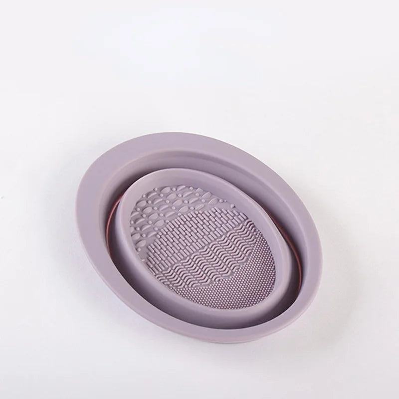 Silicone Makeup Brush Cleaner Bowl