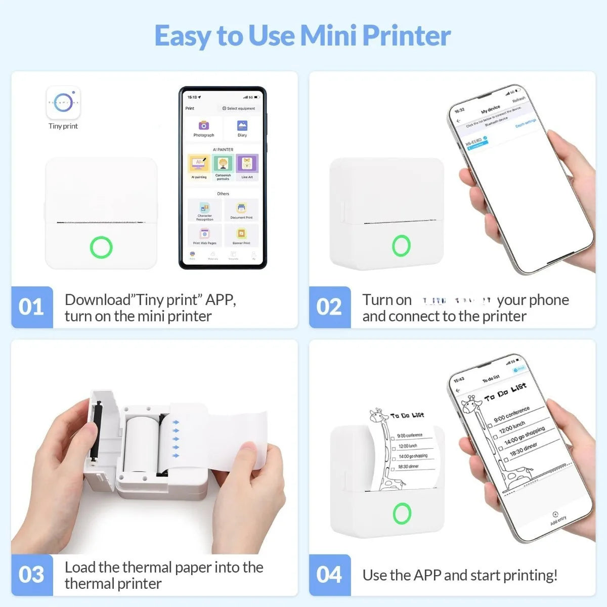 Mini Pocket Printer